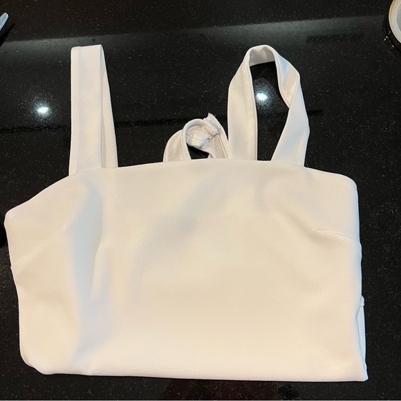 Lulus Basics Symbolize White Sleeveless Bodysuit - Picture 7 of 10